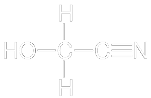 Símbolo del cianuro de hidrógeno