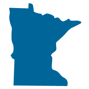 Minnesota shaped image