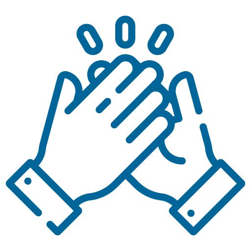 high five, satifaction icon