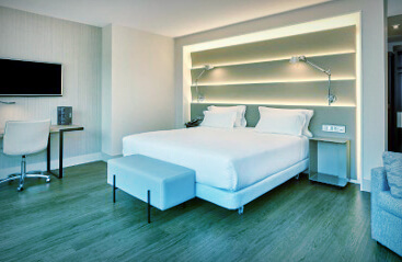 Guest Room at the NH Sants Barcelona Hotel
