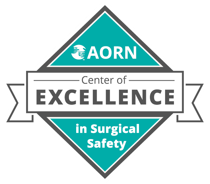 AORN center of Excellence seal