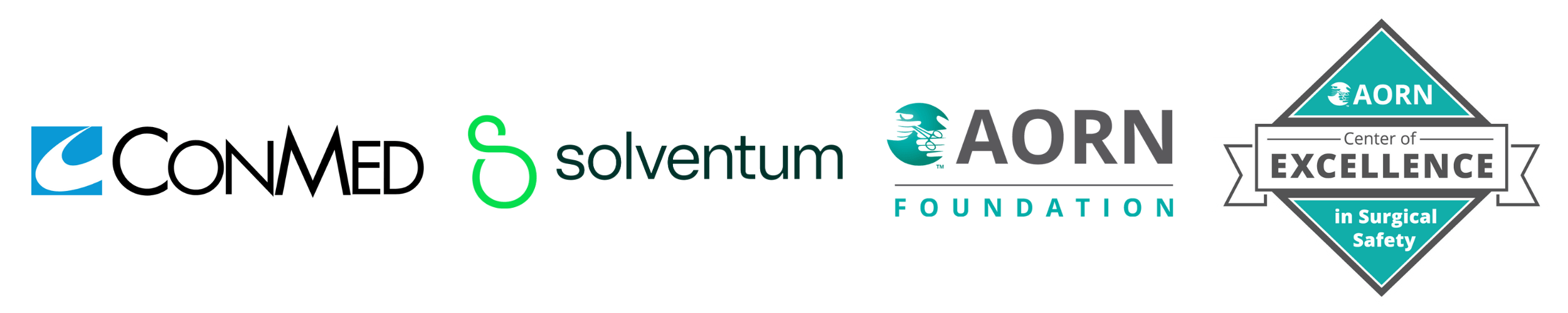 ERAS Co-sponser Logos CONEMD Solventum AORN