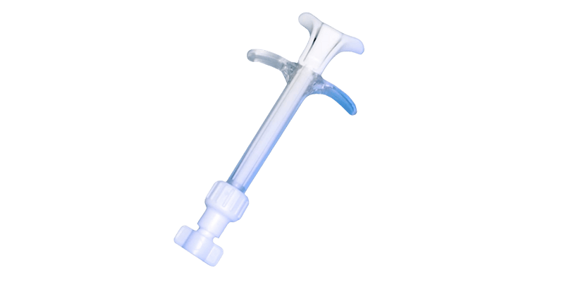 white handle and body of conmeds allograft mixing and delivery kit