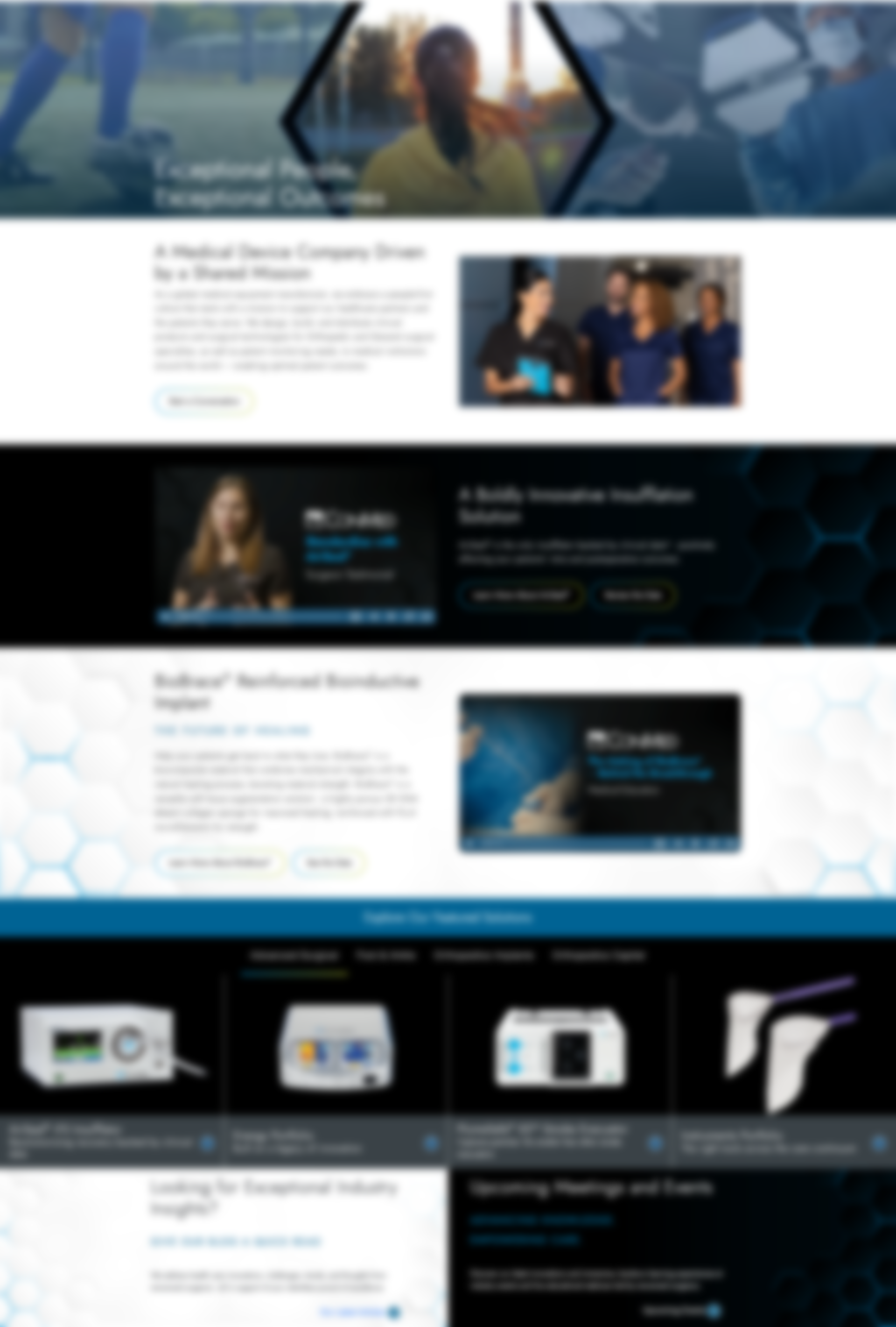 blurred image homepage