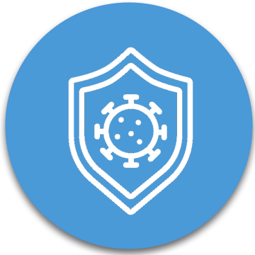 icon indicating one step sterilization